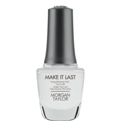 Morgan Taylor Make It Last - Long Wearing Nail Top Coat 15 mL | .5 fl oz