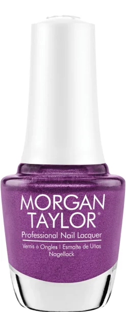 Morgan Taylor Nail Lacquer "Berrylicious Bliss", Light Grape Creme, 15mL |.5 fl oz - Prism Blooms Collection