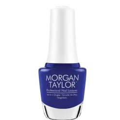 Morgan Taylor Nail Lacquer "Blue Crush Rush", Ocean Blue Jelly, 15mL |.5 fl oz - Keep It Juicy Collection