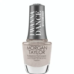 Morgan Taylor Nail Lacquer "Certified Platinum" Platinum Shimmer - 15 mL | .5 fl oz - 3110474