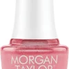 Morgan Taylor Nail Lacquer "Citrus Halo", Coral Pink Pearl, 15mL |.5 fl oz - Prism Blooms Collection