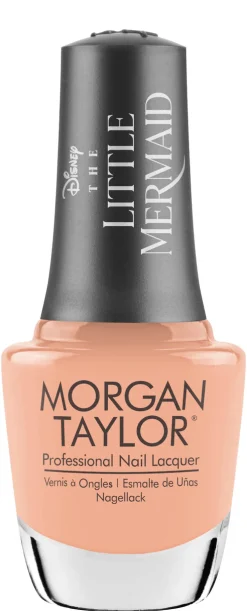 Morgan Taylor Nail Lacquer "Corally Invited", Peach Coral Crème, 15 mL | .5 fl oz - Splash of Color Collection