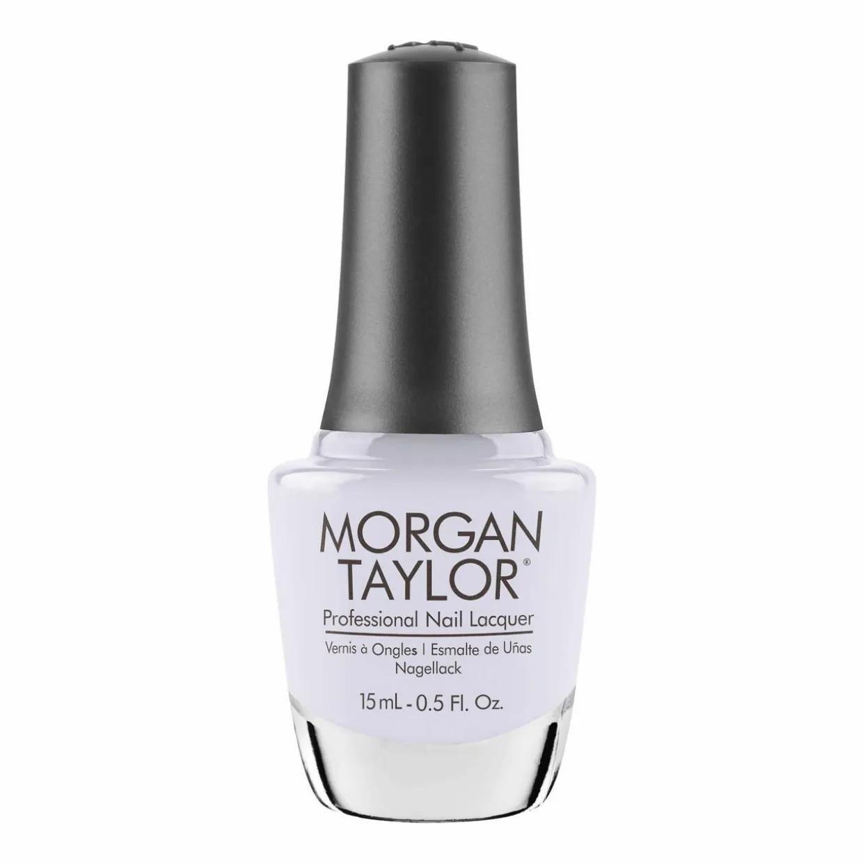 Morgan Taylor Nail Lacquer "Cuddle Bug" - Soft White Sheer, 15 mL | .5 fl. oz.