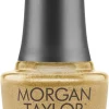 Morgan Taylor Nail Lacquer "Cuddle Me Tight", Antique Gold Metallic, 15mL | .5fl oz - 3110543