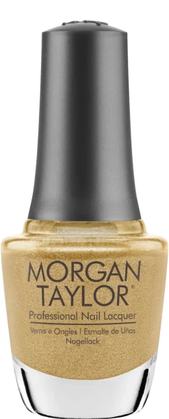 Morgan Taylor Nail Lacquer "Cuddle Me Tight", Antique Gold Metallic, 15mL | .5fl oz - 3110543