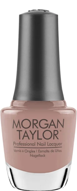Morgan Taylor Nail Lacquer "Don't Bring Me Down", Light Tan Crème, 15mL |.5 fl oz -Up In The Air Collection