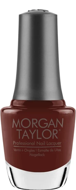 Morgan Taylor Nail Lacquer "Fifteen Minutes Of Frame", Warm Chestnut Creme, 15mL |.5 fl oz -In Frame Collection