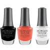 Morgan Taylor Nail Lacquer Halloween Nail Art Bundle, 3 colors