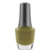 Morgan Taylor Nail Lacquer "Lost My Terrain of Thought", Moss Green Creme, 15 mL | .5 fl oz - Change of Pace Collection