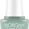 Morgan Taylor Nail Lacquer "Mint For Me", Light Teal Creme, 15mL |.5 fl oz - Prism Blooms Collection