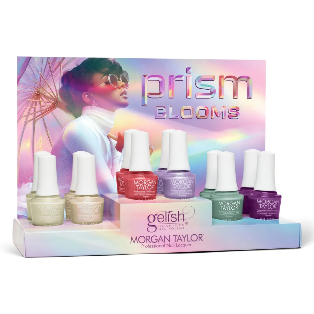 Morgan Taylor Nail Lacquer "Prism Blooms" Spring Collection, 12 ct Display