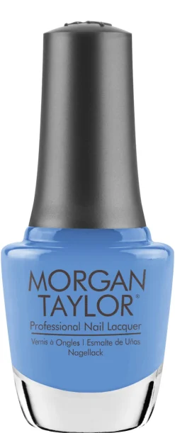 Morgan Taylor Nail Lacquer "Soaring Above It All", Bold Blue Crème, 15mL |.5 fl oz -Up In The Air Collection