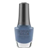 Morgan Taylor Nail Lacquer "Test The Waters" Chiffon Slate Blue Crème - 15 mL | .5 fl oz - 3110482