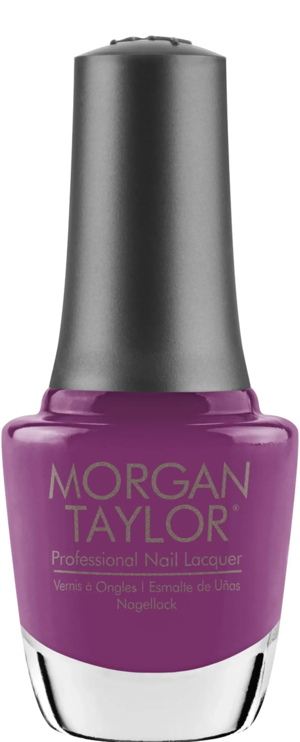Morgan Taylor Nail Lacquer "Very Berry Clean", Purple Grape Crème, 15 mL | .5 fl. Oz.