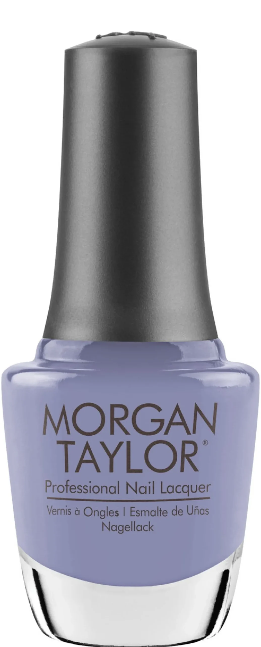 Morgan Taylor Nail Lacquer "What's The Hang Up?", Muted Blue Crème, 15mL |.5 fl oz -In Frame Collection