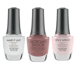 Morgan Taylor Nail Polish Starter Kit with "Mauve Your Feet"