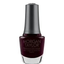 Morgan Taylor "Plum And Done" Nail Lacquer, .5 Oz