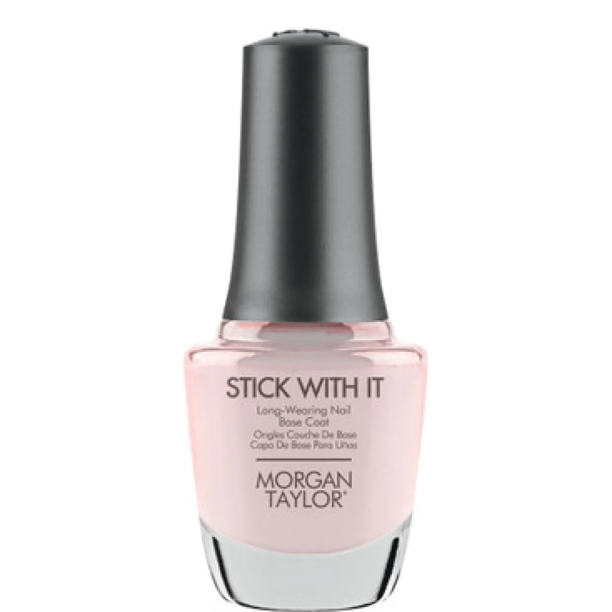 Morgan Taylor Stick With It - Long-Wearing Nail Base Coat 15 mL | .5 fl oz