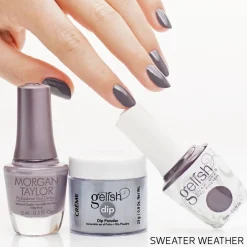 Morgan Taylor "Sweater Weather" Nail Lacquer, .5 Oz