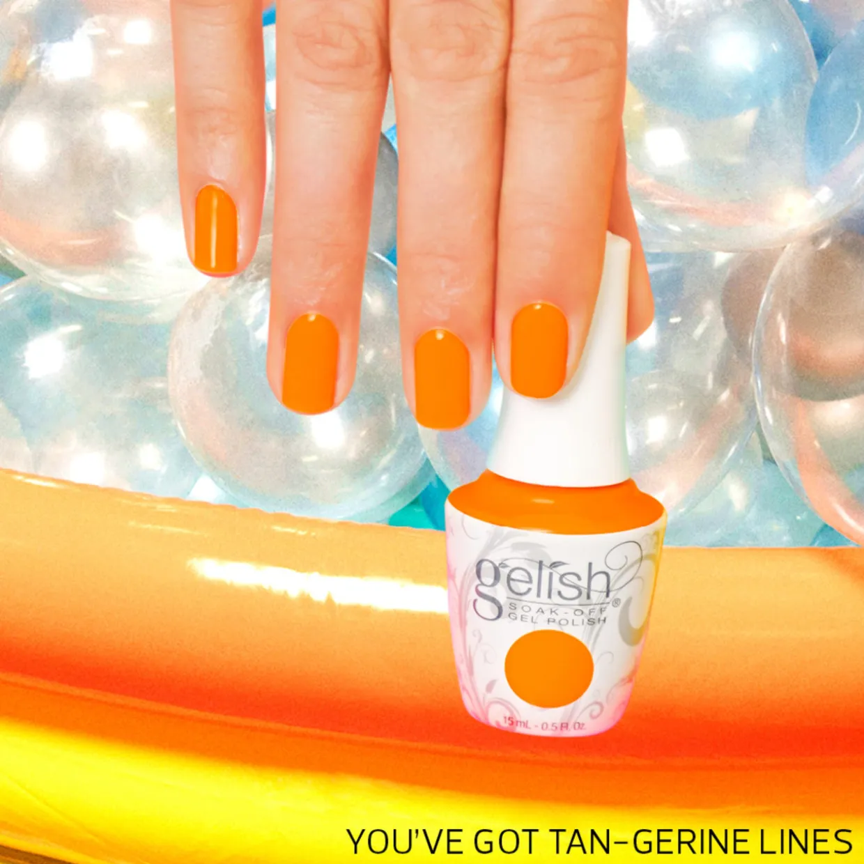 Morgan Taylor "You've Got Tan-Gerine Lines" Nail Lacquer - 15 mL | .5 fl oz