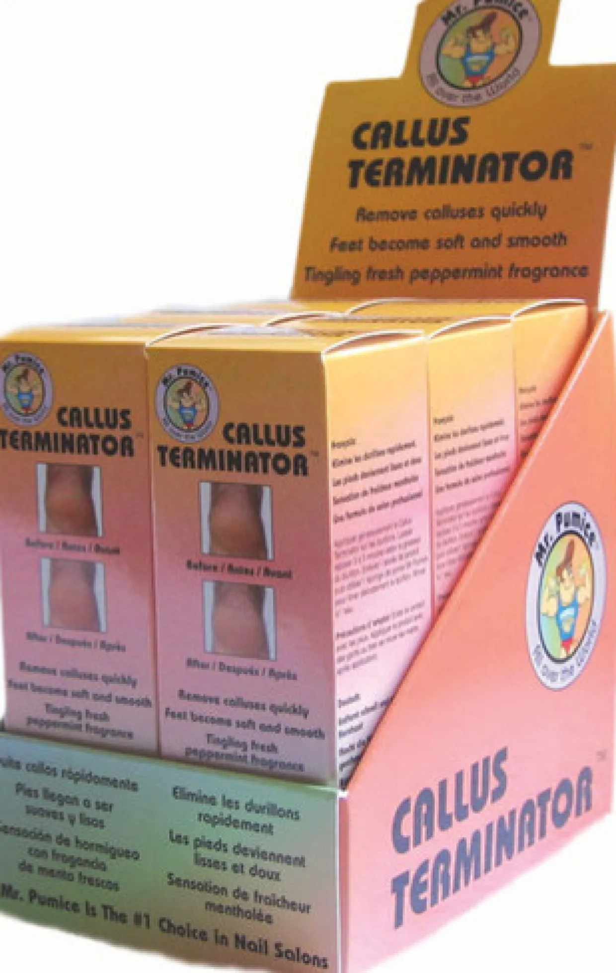 Mr. Pumice Callus Terminator Retail 4 oz - 6pc Display