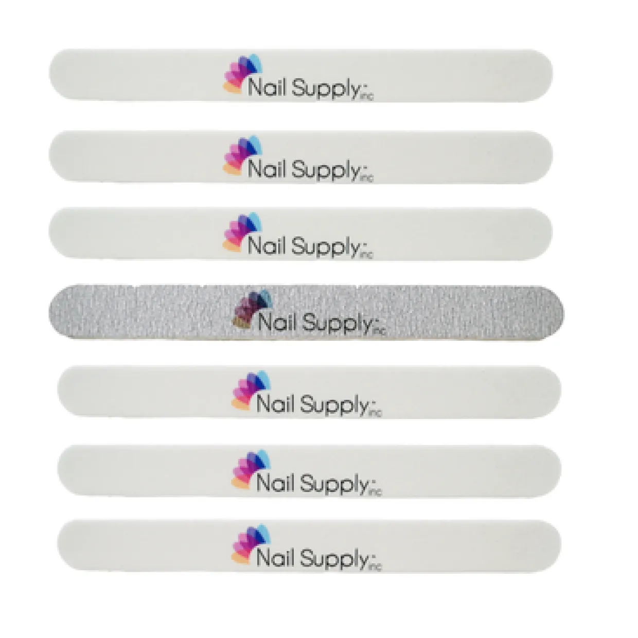 Nail Supply Inc Washable Nail Files Variety Pack of 7