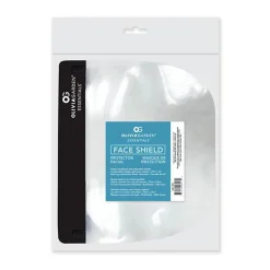 Olivia Garden Essentials Face Shield With Black Band (8 5/8" X 13") (Individual Peggable Bag)