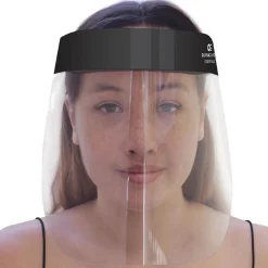 Olivia Garden Essentials Face Shield With Black Band (8 5/8