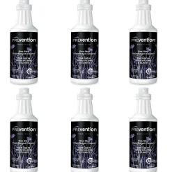 PREvention RTU Cleaner and Disinfectant Case of 6, 32 oz. ea., Includes 2 Spray Tops