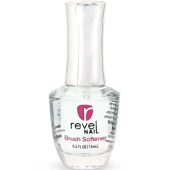 Revel Nail BSG15 - Brush Softener Glass 15 mL Filled Liquid