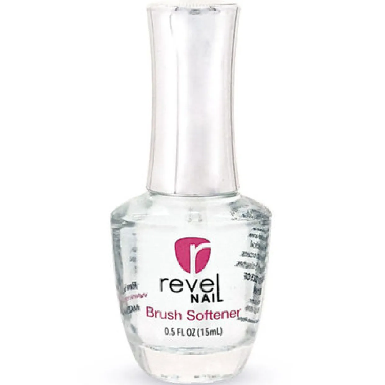 Revel Nail BSG15 - Brush Softener Glass 15 mL Filled Liquid