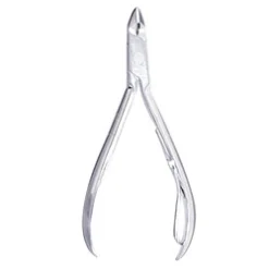 Satin Edge 4-1/4" Cuticle Nipper Full Jaw Single Spring