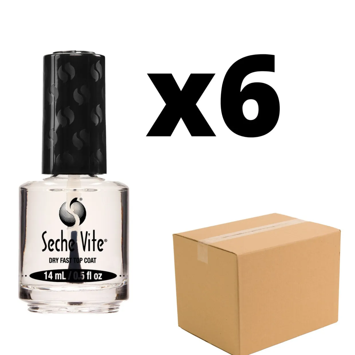 Seche VITE Dry Fast Lacquer Topcoat | 0.5oz Case Pack Of 6