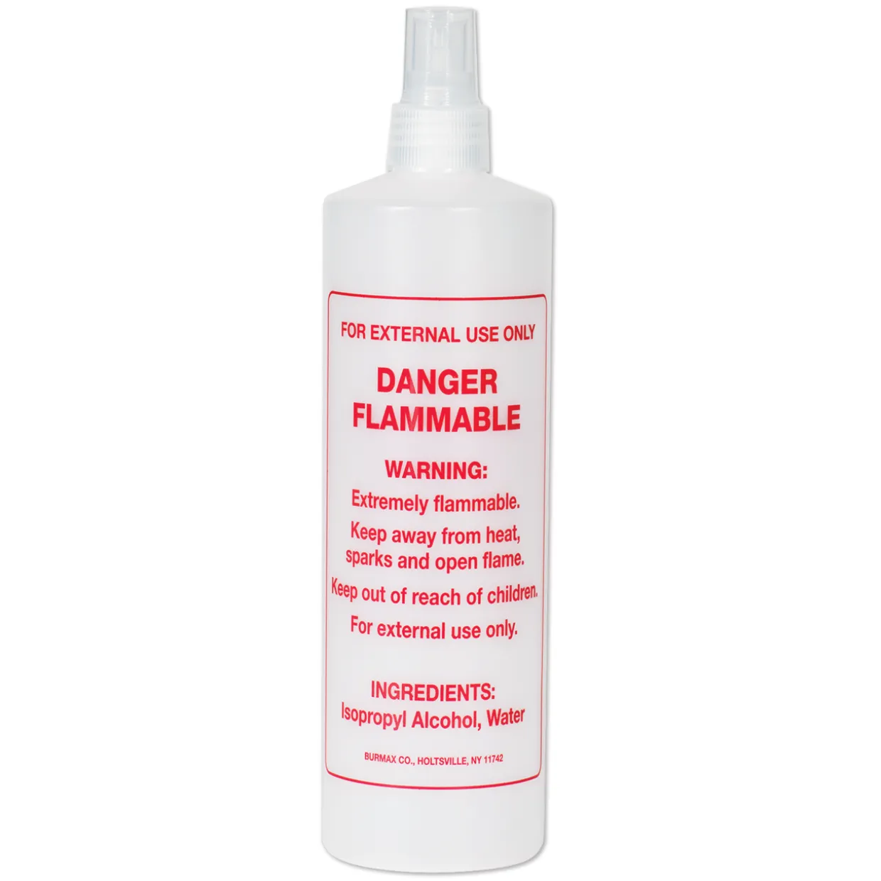 Soft 'N Style Imprinted Spray Pump Bottle, Alcohol, 16 oz.