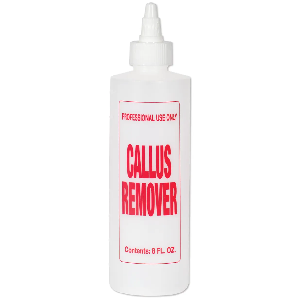 Soft 'N Style Imprinted Twist Top Bottle, Callus Remover, 8 oz