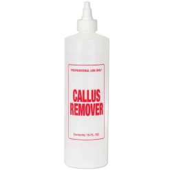 Soft 'N Style Imprinted Twist Top Bottle, Callus Remover, 16 oz.