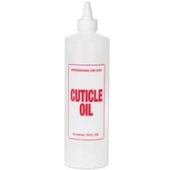 Soft 'N Style Imprinted Twist Top Bottle, Cuticle Oil, 16 oz.