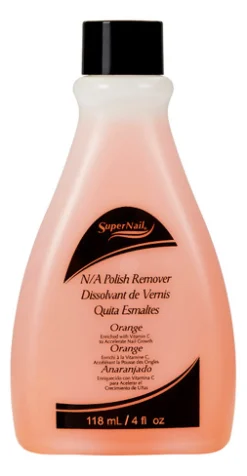 SuperNail Orange Polish Remover - 4 fl oz