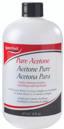 SuperNail Pure Acetone - 16 fl oz