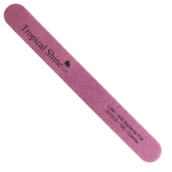 Tropical Shine Anti Bacterial File Lilac 100 Grit (Coarse)- Case Pack of 12