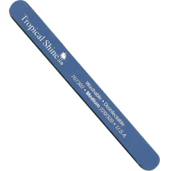 Tropical Shine Blue File 220/320 Grit (Medium/ Fine)- Case Pack of 12