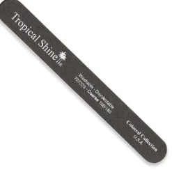 Tropical Shine Colossal Black Nail File 100/ 180 (Coarse/ Medium)