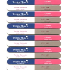Tropical Shine Large 4-Way Buffer (Medium/Fine - Smooth/Shine)- Case Pack of 12