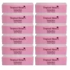 Tropical Shine Pink Sanding Block 100/ 180 Grit (Coarse/ Medium)- Case Pack of 12