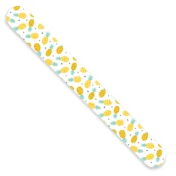 Tropical Shine Trendy Nail File, Pineapple Print, 180/240 Grit