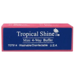 Tropical Shine 4-Way Buffer Mini-Block (Medium/Fine - Smooth/Shine) Block Size: - 1" x 1" x 3"