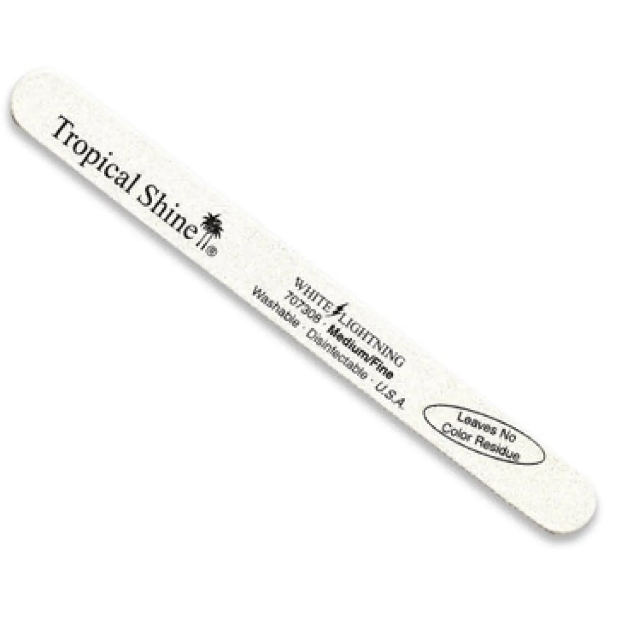 Tropical Shine White Lightning File 180/ 240 Grit (Medium/ Fine)
