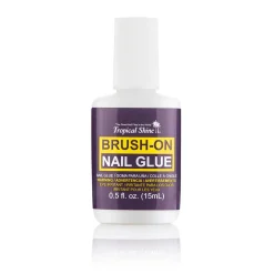Tropical Shine Brush on Nail Glue, .5 oz. - Case Pack of 6